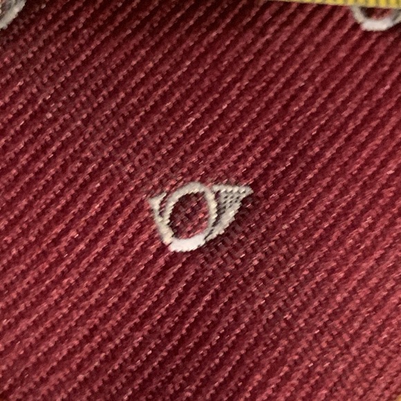 70’s VINTAGE FRENCH HORN SYMPHONY ORCHESTRA NECKTIE - Picture 2 of 12